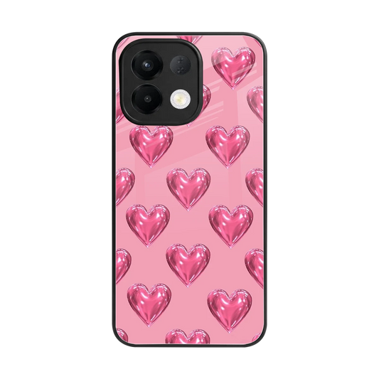 Chrome Blush back phone cover | glass case for oppo k13 5g