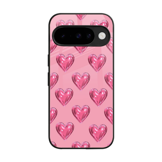 Chrome Blush back phone cover | glass case for google pixel 10