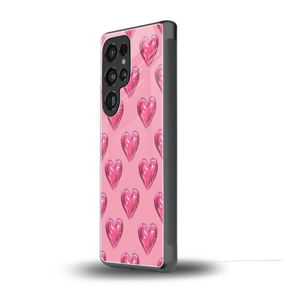 Chrome Blush samsung galaxy s26 ultra mobile cover | shockproof glass phone case