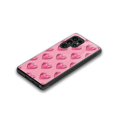 Chrome Blush stylish phone case for samsung galaxy s26 ultra | glossy glass and slim fit