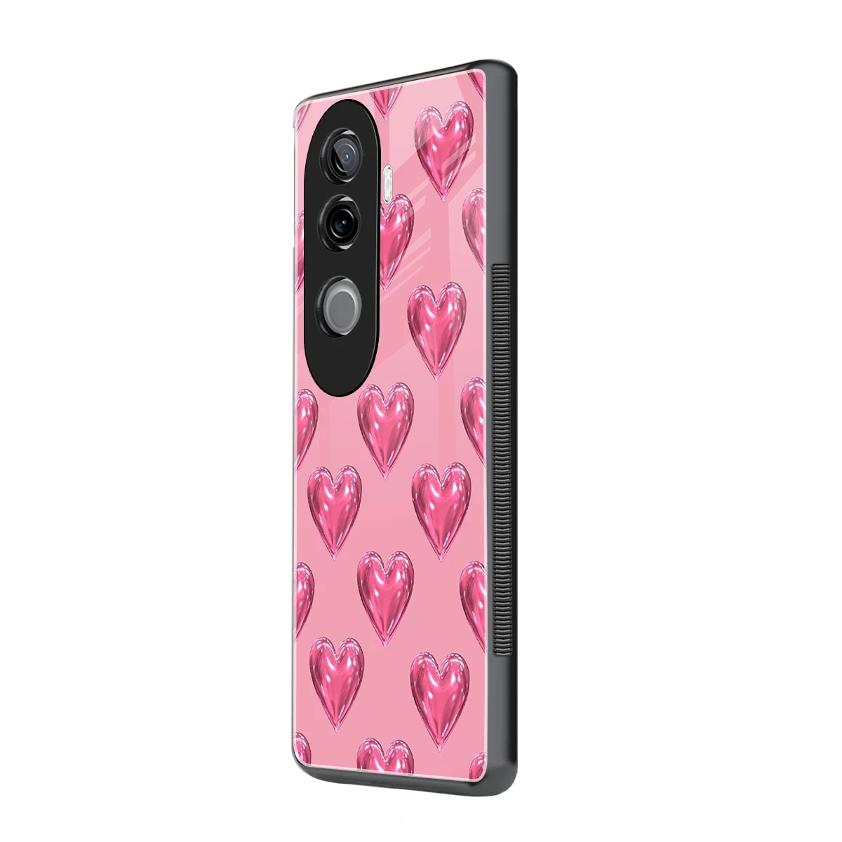 Chrome Blush vivo v40e mobile cover | shockproof glass phone case