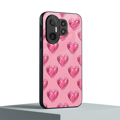 Chrome Blush vivo x200 fe mobile cover | shockproof glass phone case