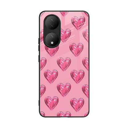 Chrome Blush back phone cover | glass case for Vivo-y100