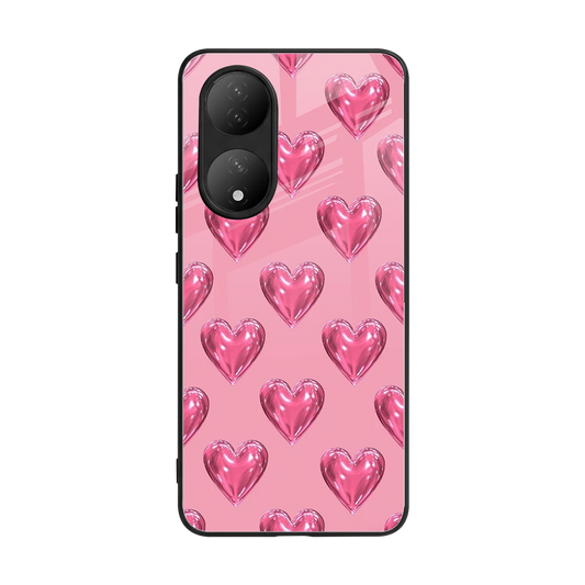 Chrome Blush back phone cover | glass case for Vivo-y100