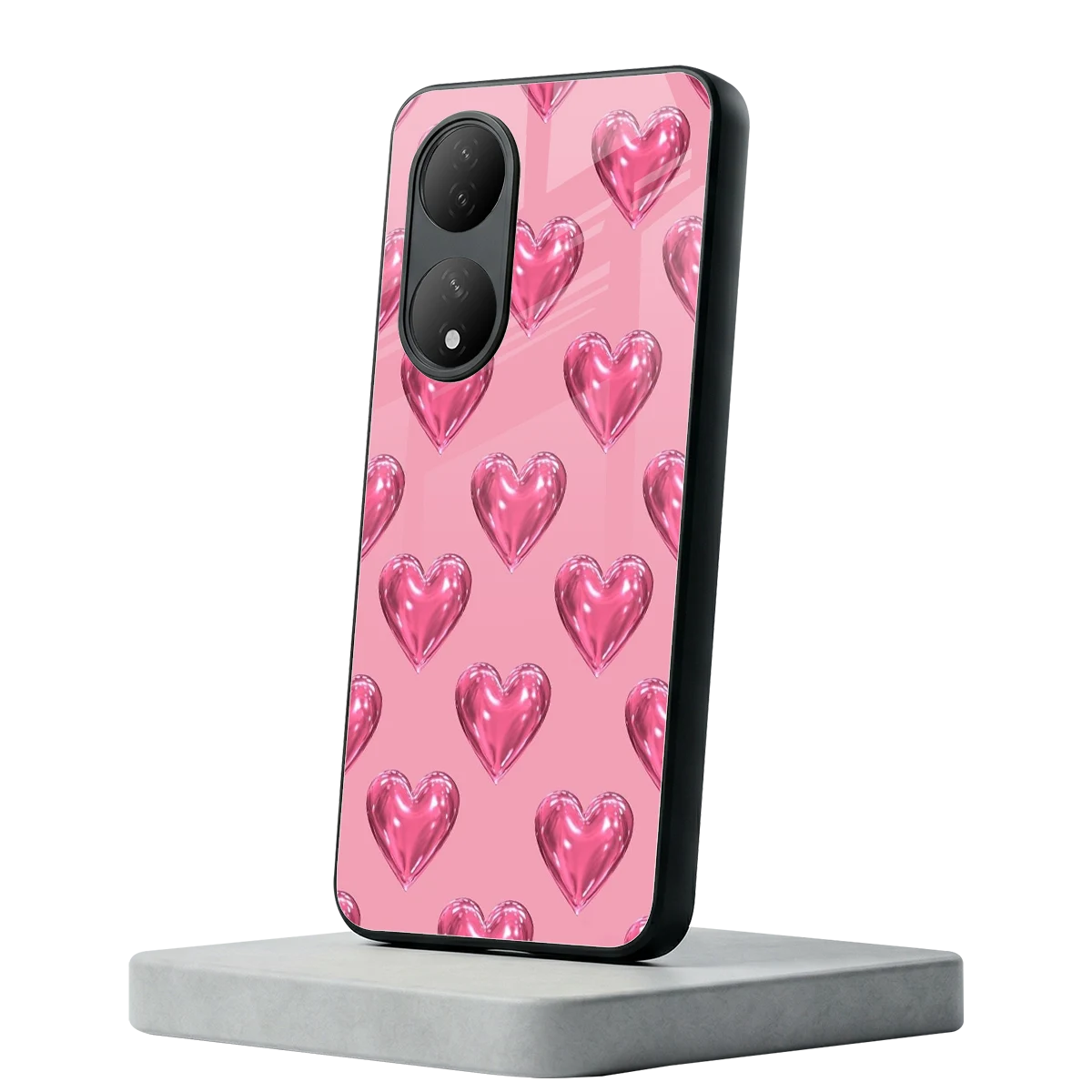 Chrome Blush Vivo-y100 mobile cover | shockproof glass phone case