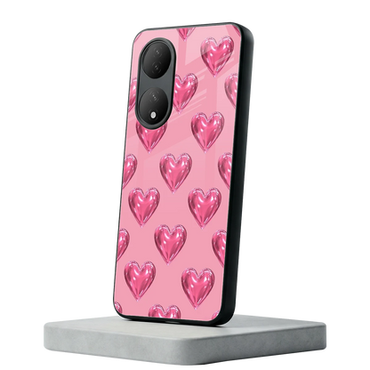 Chrome Blush Vivo-y100 mobile cover | shockproof glass phone case