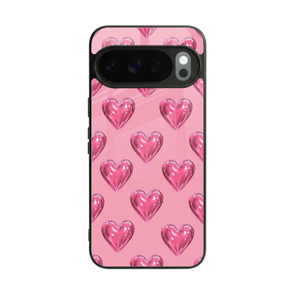 Chrome Blush back phone cover | glass case for google pixel 10 pro