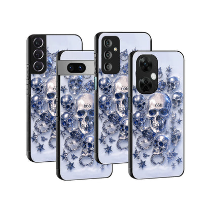 Stylish Glass Back Case for All Smartphones iPhone, Samsung, OnePlus, Pixel, Redmi, Oppo, Vivo, Motorola