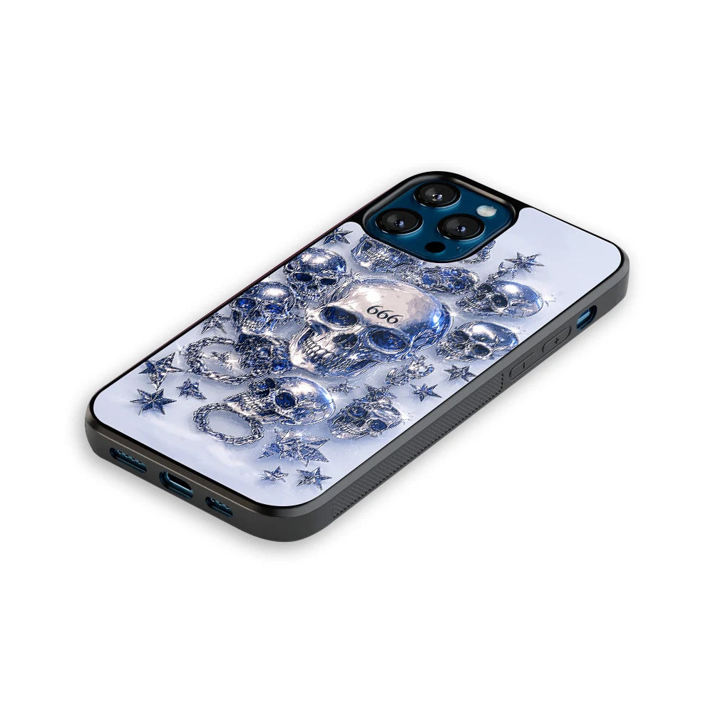 Luxury Glass Back Mobile Cover for iPhone, Samsung Galaxy, OnePlus, Pixel, Redmi & More