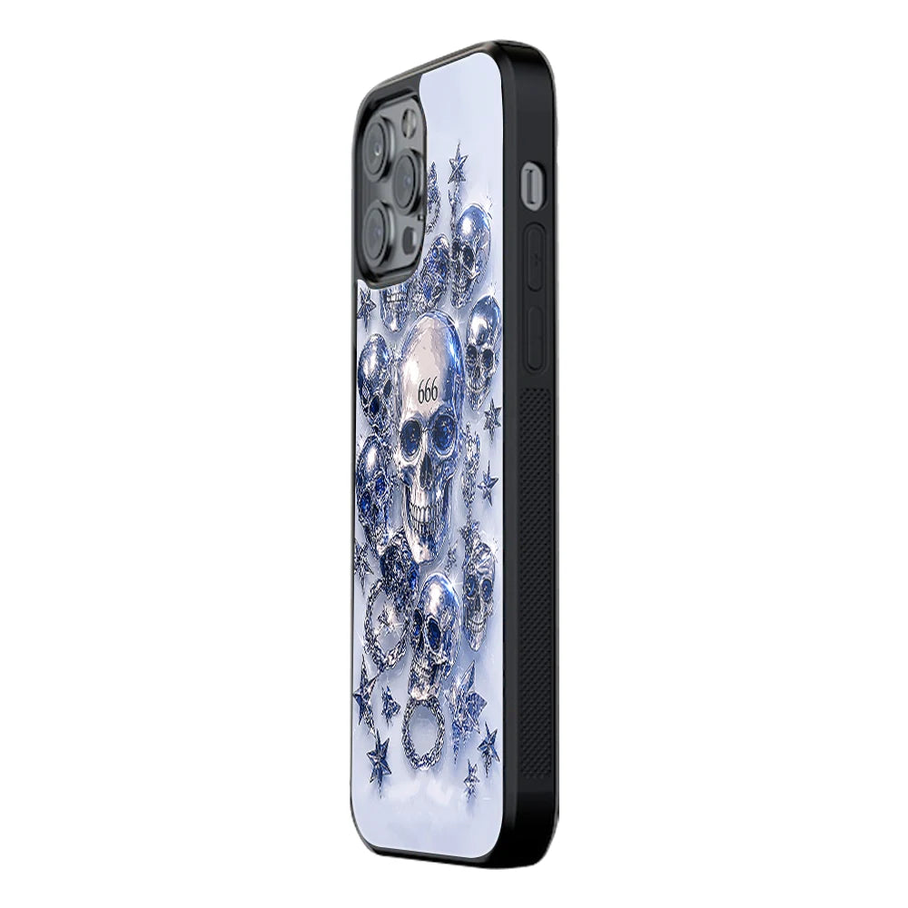 Trendy Glass Back Mobile Case for iPhone, Samsung, Redmi, OnePlus, Google Pixel, Motorola