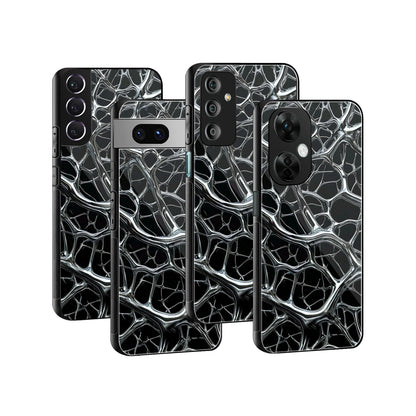 Stylish Glass Back Case for All Smartphones iPhone, Samsung, OnePlus, Pixel, Redmi, Oppo, Vivo, Motorola