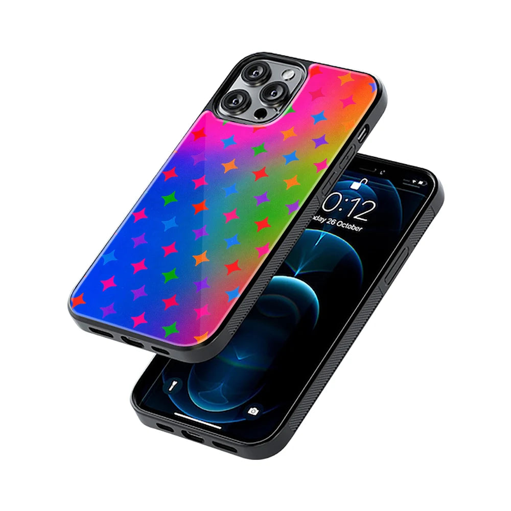 Protective Glass Back Phone Case Compatible with iPhone, Samsung, OnePlus, Pixel & More