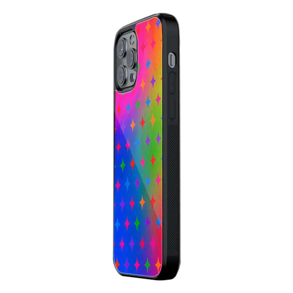 Trendy Glass Back Mobile Case for iPhone, Samsung, Redmi, OnePlus, Google Pixel, Motorola
