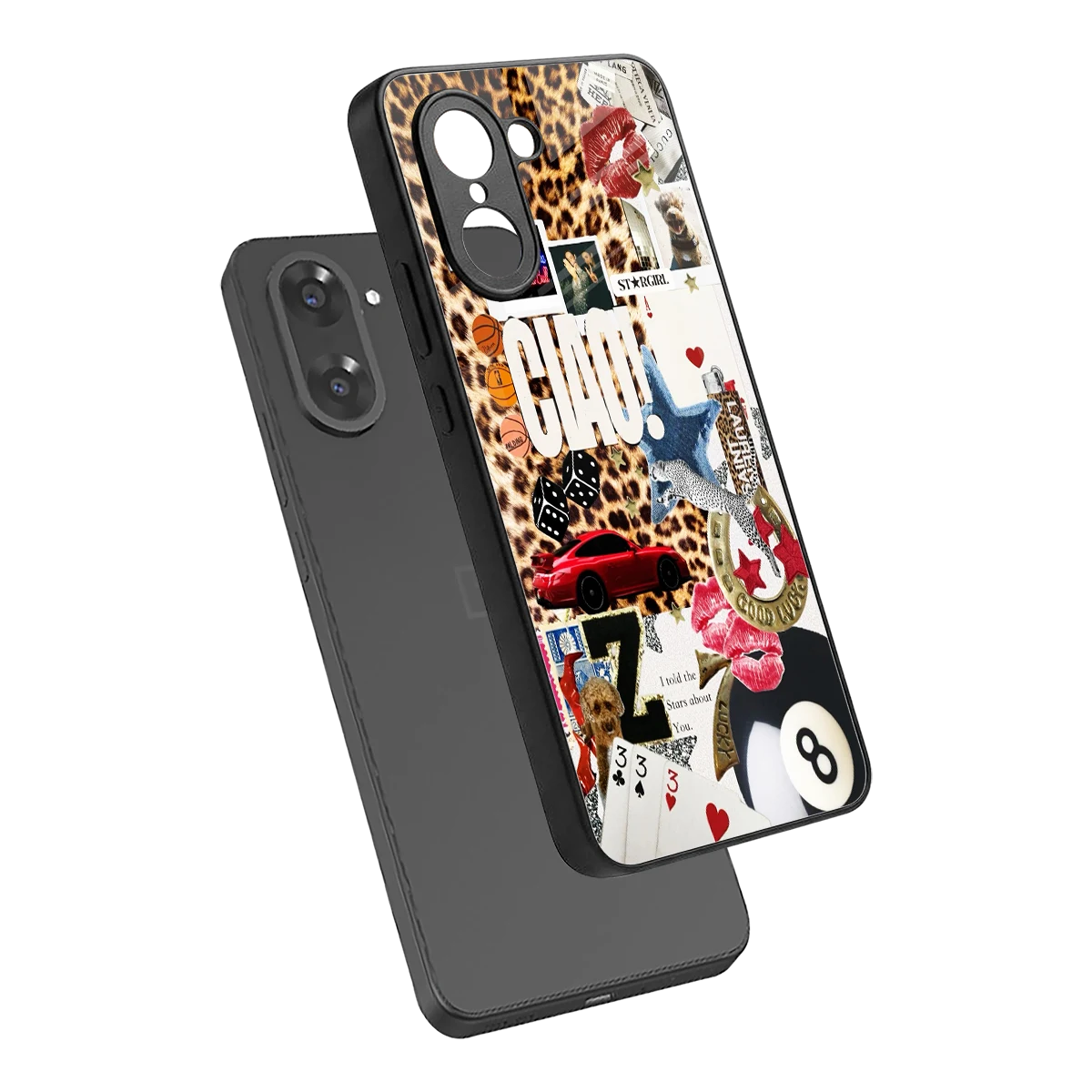 Ciao Luxe sleek oneplus nord ce5 5g cover with tempered glass back and TPU edges