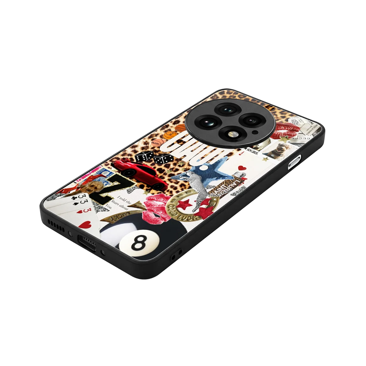 Ciao Luxe stylish phone case for oneplus 13 | glossy glass and slim fit