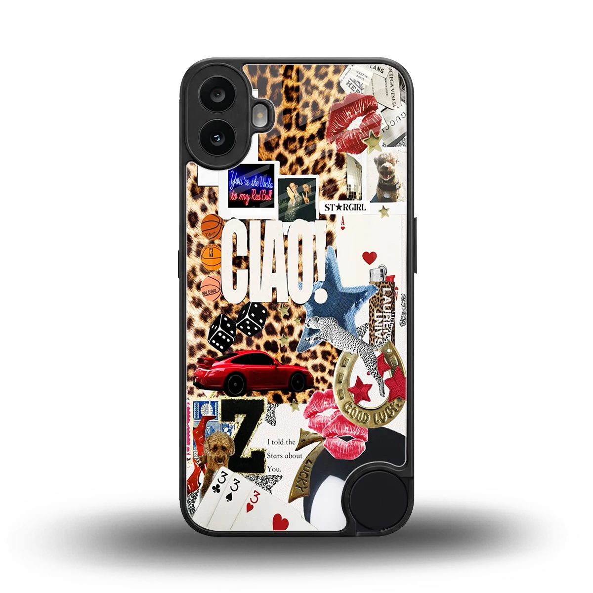 Ciao Luxe back phone cover | glass case for cmf nothing phone 1