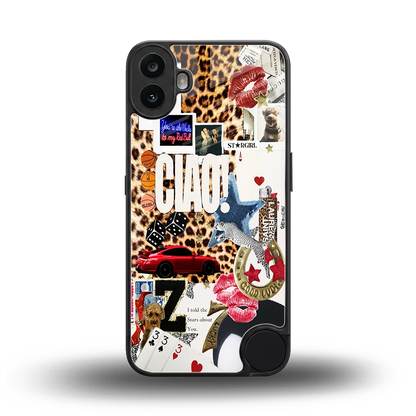 Ciao Luxe back phone cover | glass case for cmf nothing phone 1