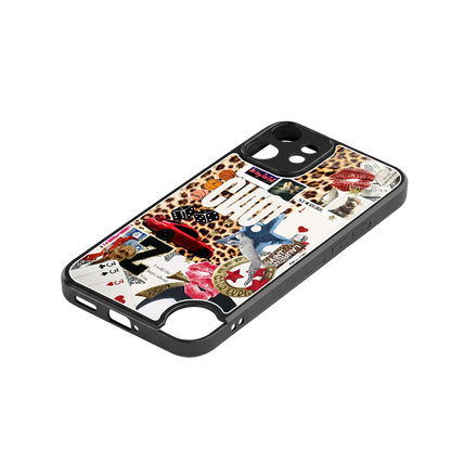 Ciao Luxe stylish phone case for cmf nothing phone 2 pro | glossy glass and slim fit