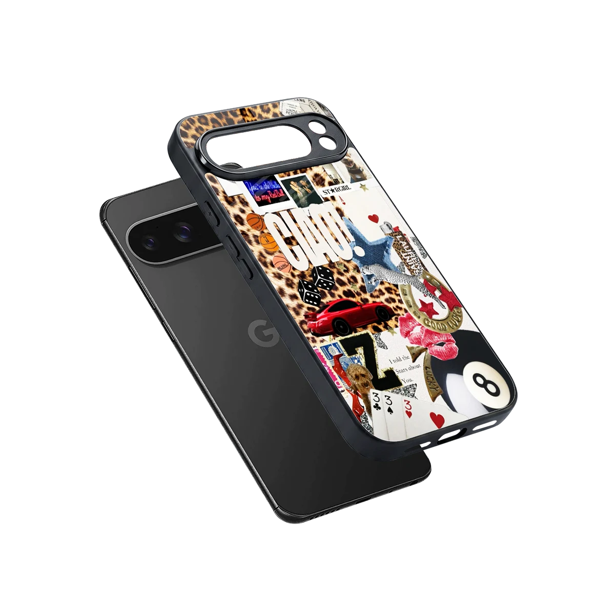 Ciao Luxe sleek google pixel 10 pro xl cover with tempered glass back and TPU edges