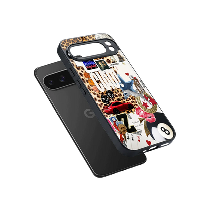 Ciao Luxe sleek google pixel 10 pro xl cover with tempered glass back and TPU edges