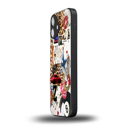 Ciao Luxe iphone 16 plus mobile cover | shockproof glass phone case