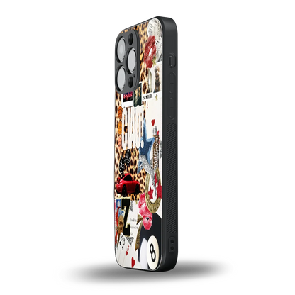 Ciao Luxe iphone 16 pro max mobile cover | shockproof glass phone case