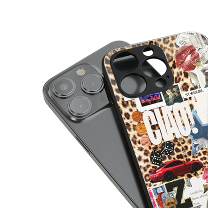 Ciao Luxe stylish phone case for iphone 13 mini | glossy glass and slim fit