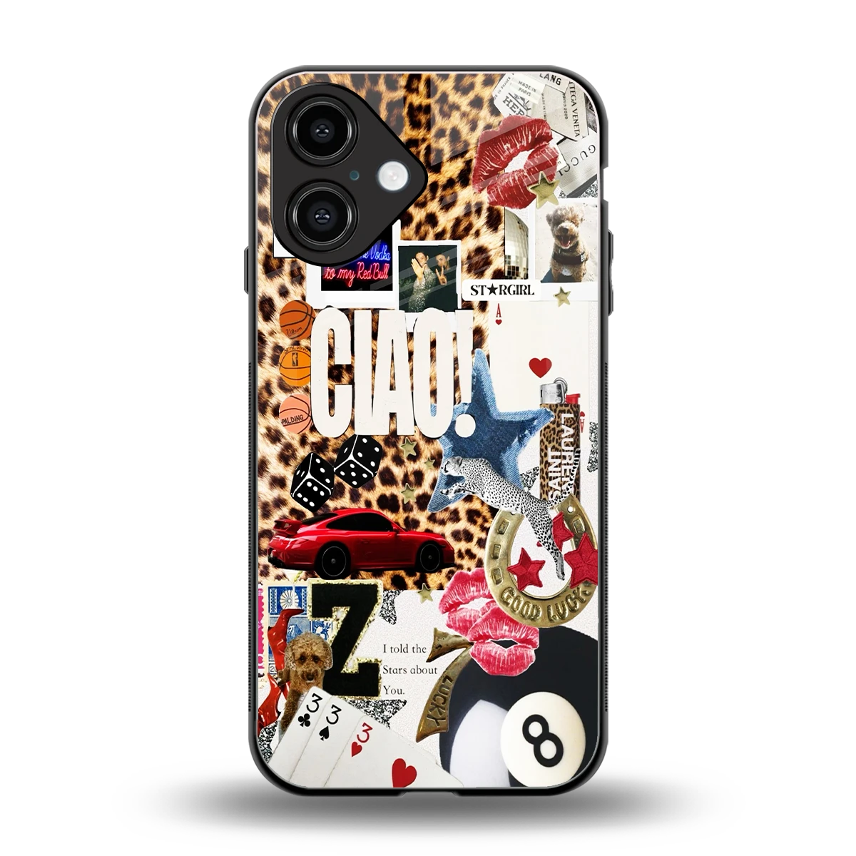 Ciao Luxe back phone cover | glass case for iphone 16