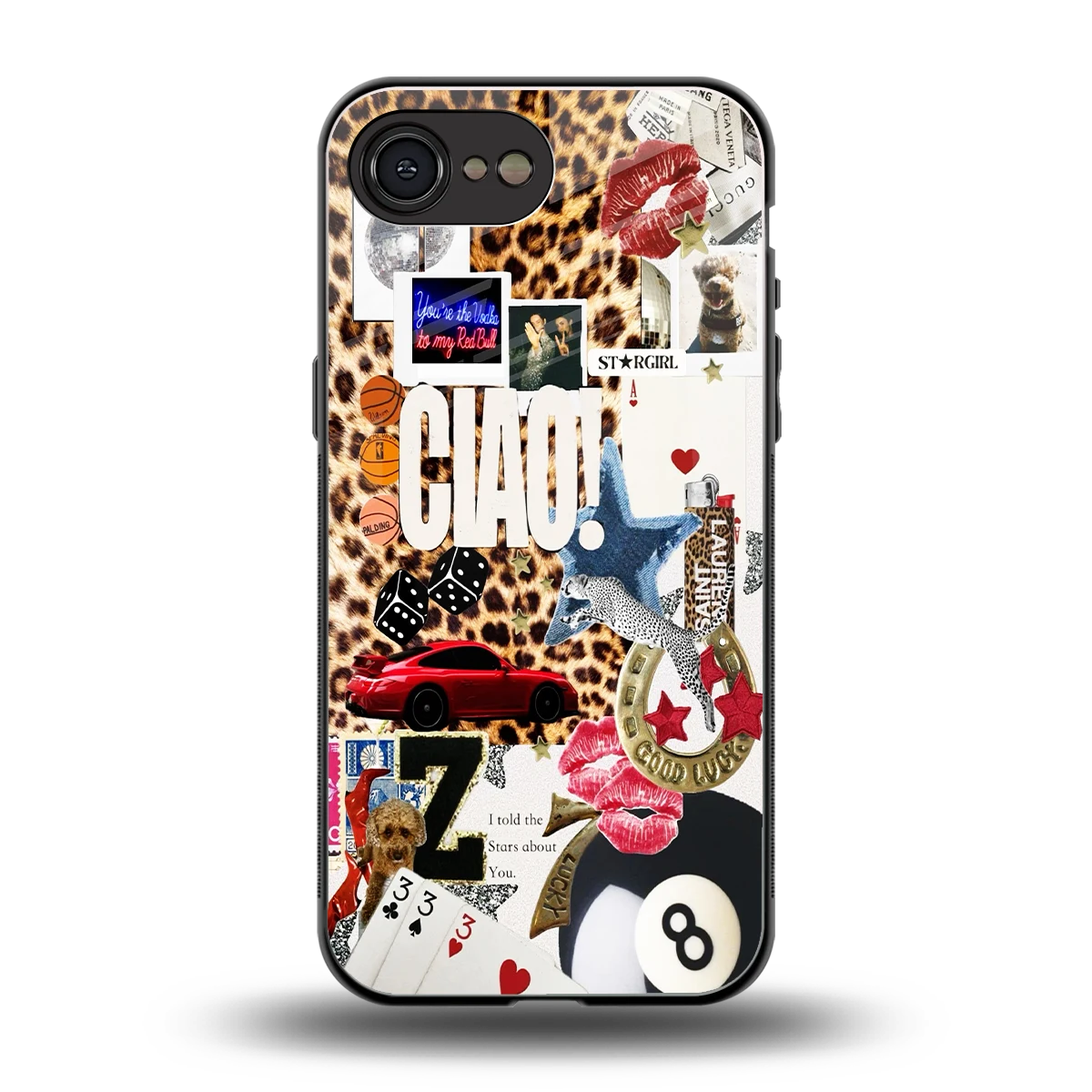 Ciao Luxe back phone cover | glass case for iphone 17e