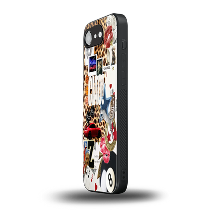 Ciao Luxe iphone 16e mobile cover | shockproof glass phone case