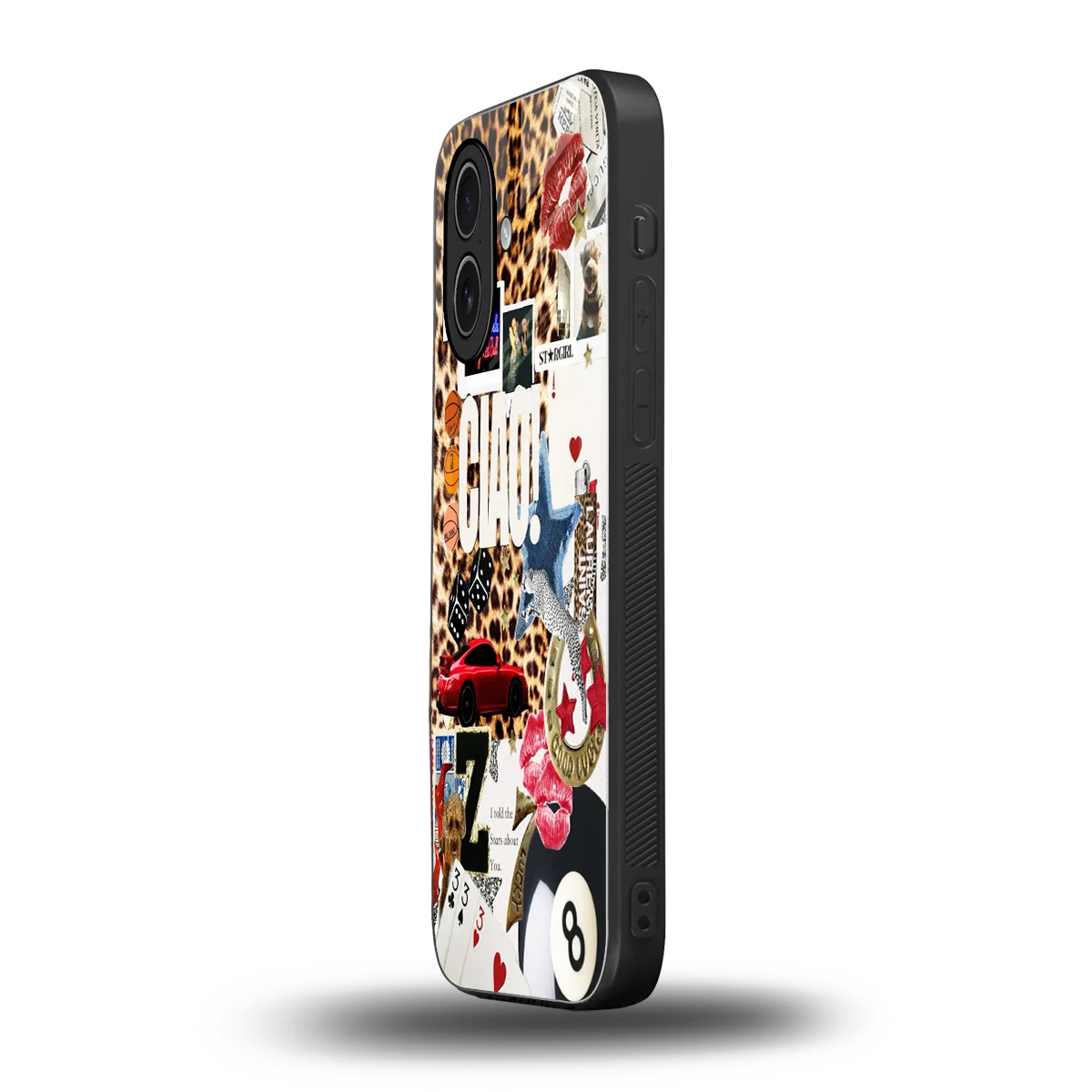 Ciao Luxe iphone 17 mobile cover | shockproof glass phone case