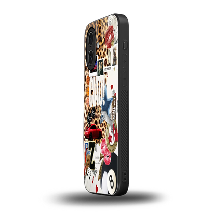 Ciao Luxe iphone 17 mobile cover | shockproof glass phone case