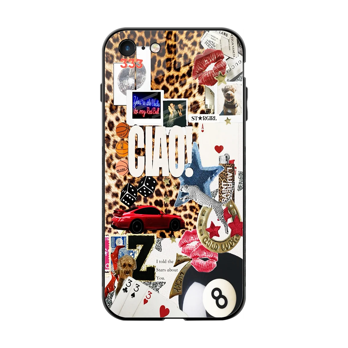 Ciao Luxe back phone cover | glass case for iphone 7