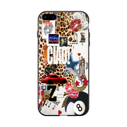 Ciao Luxe back phone cover | glass case for iphone 8 plus
