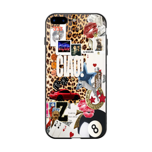 Ciao Luxe back phone cover | glass case for iphone 8 plus
