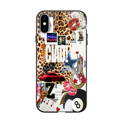 Ciao Luxe back phone cover | glass case for iphone x