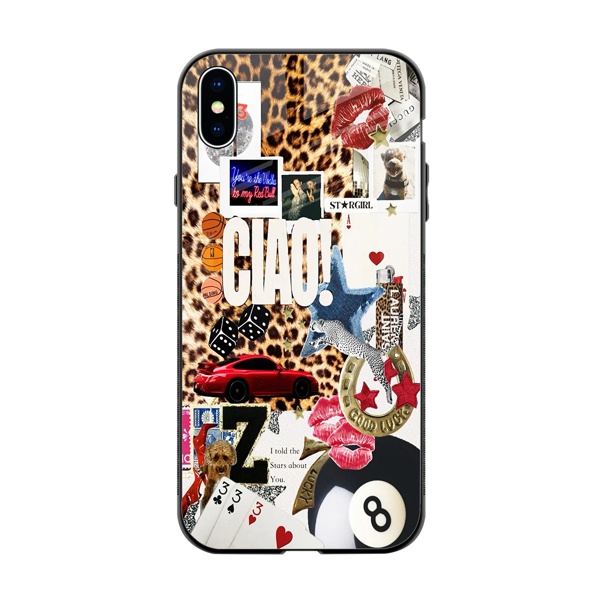 Ciao Luxe back phone cover | glass case for iphone xs max
