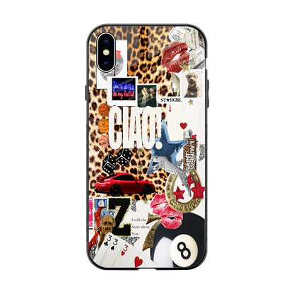 Ciao Luxe back phone cover | glass case for iphone xs max