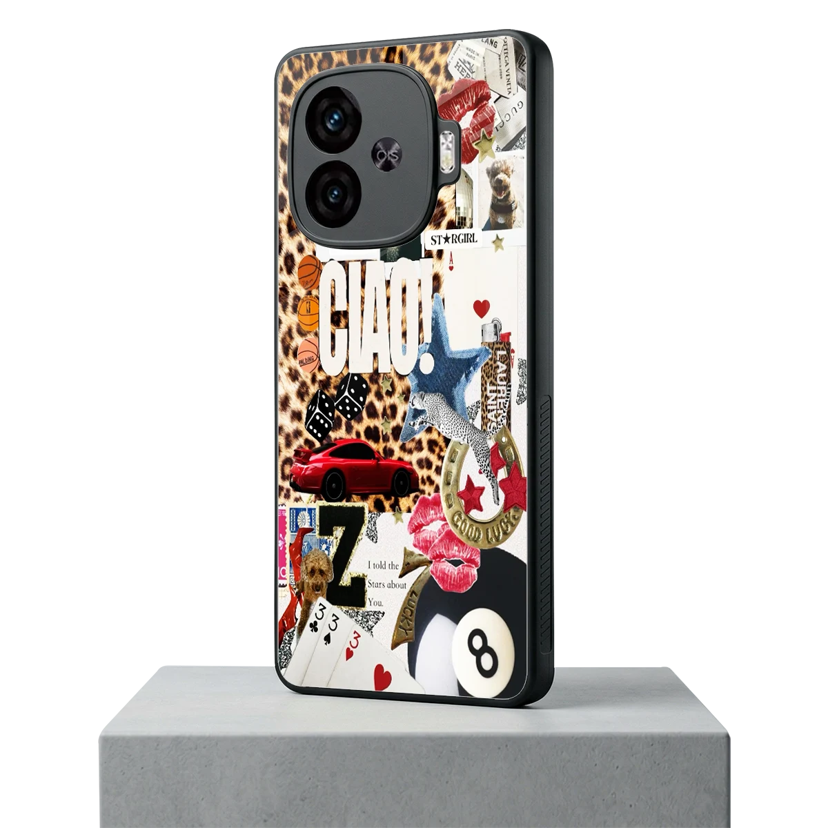 Ciao Luxe iqoo neo 10r 5g mobile cover | shockproof glass phone case