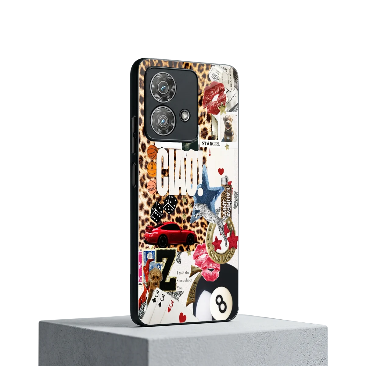 Ciao Luxe motorola edge 40 neo 5g mobile cover | shockproof glass phone case