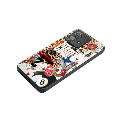 Ciao Luxe stylish phone case for motorola edge 40 neo 5g | glossy glass and slim fit