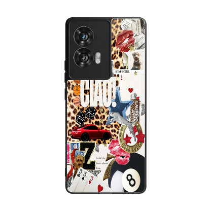Ciao Luxe back phone cover | glass case for motorola edge 50 fusion