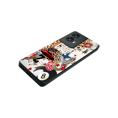 Ciao Luxe stylish phone case for motorola edge 50 fusion | glossy glass and slim fit