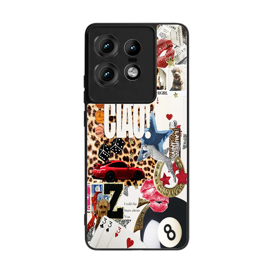 Ciao Luxe back phone cover | glass case for motorola edge 50 pro