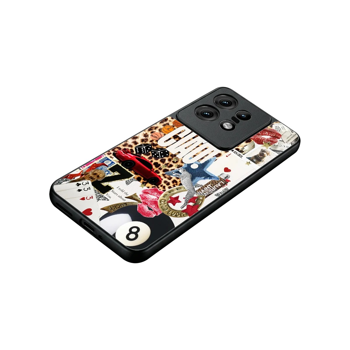 Ciao Luxe stylish phone case for motorola edge 50 pro | glossy glass and slim fit