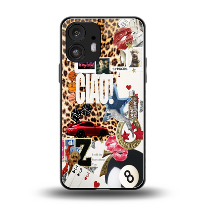 Ciao Luxe back phone cover | glass case for nothing phone 2