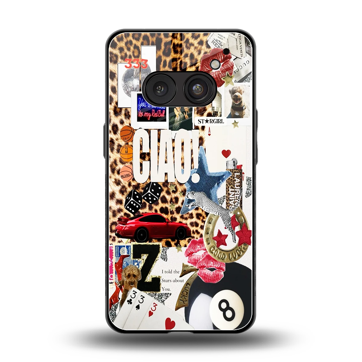 Ciao Luxe back phone cover | glass case for nothing phone 2a plus