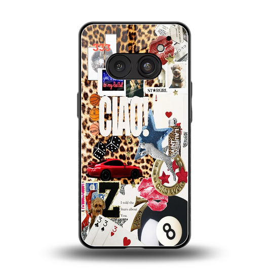 Ciao Luxe back phone cover | glass case for nothing phone 2a plus