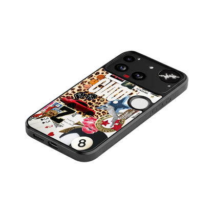 Ciao Luxe stylish phone case for nothing phone 3 | glossy glass and slim fit