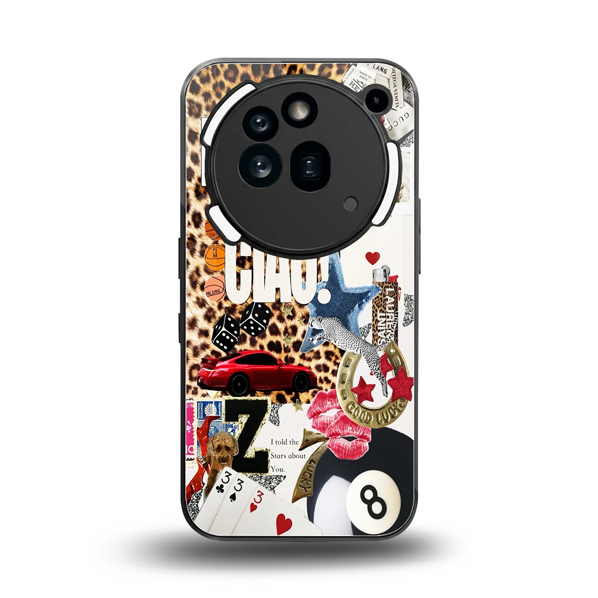 Ciao Luxe back phone cover | glass case for nothing phone 3a pro